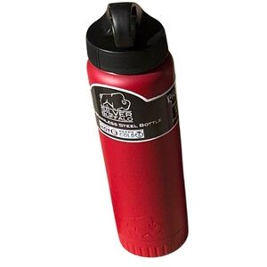 Silver Buffalo Stainless Steel Double Wall Vacuum Insulated Tumbler RED